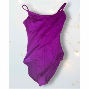 Fuchsia Motionwear Camisole Leotard